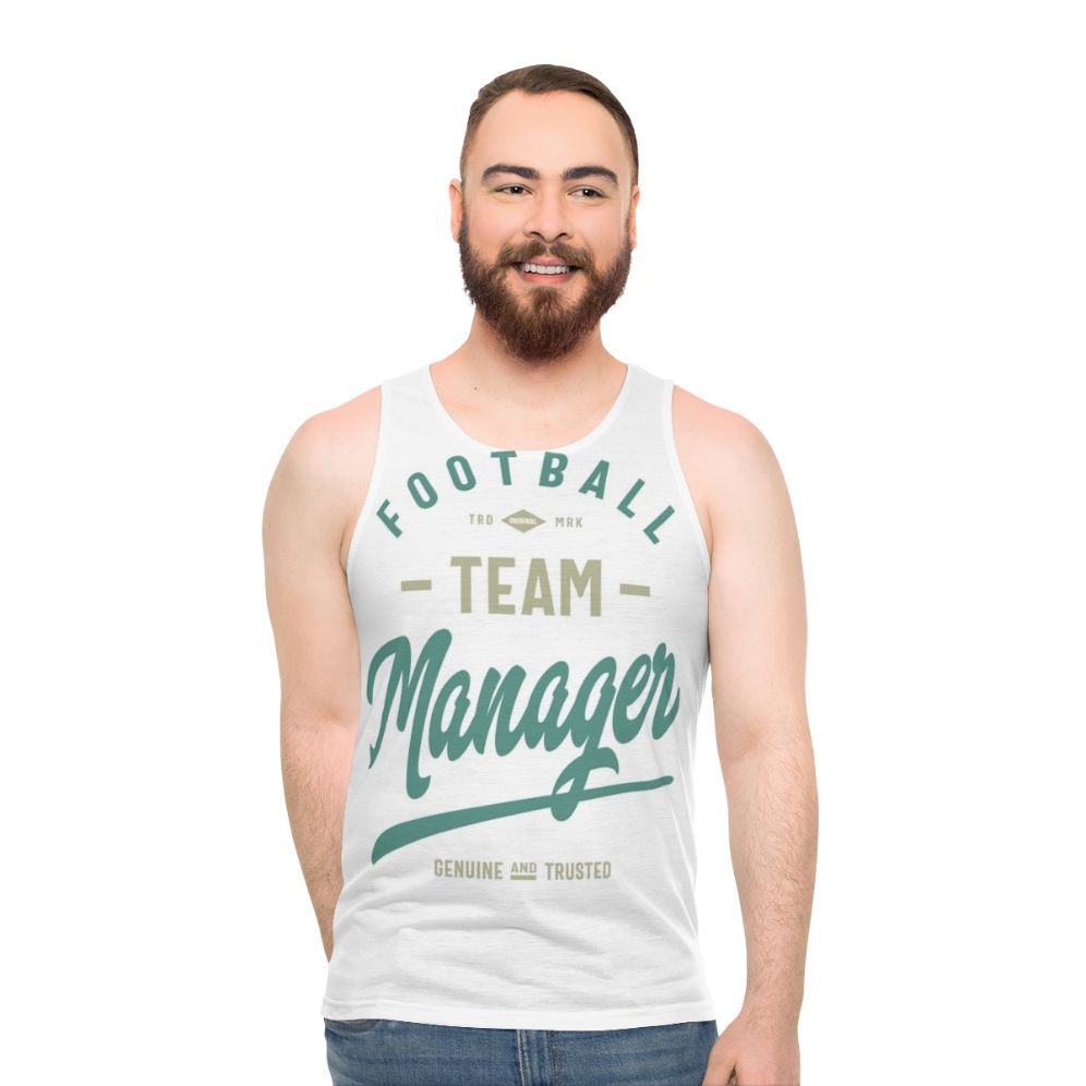 Football Team Manager Unisex Tank Top