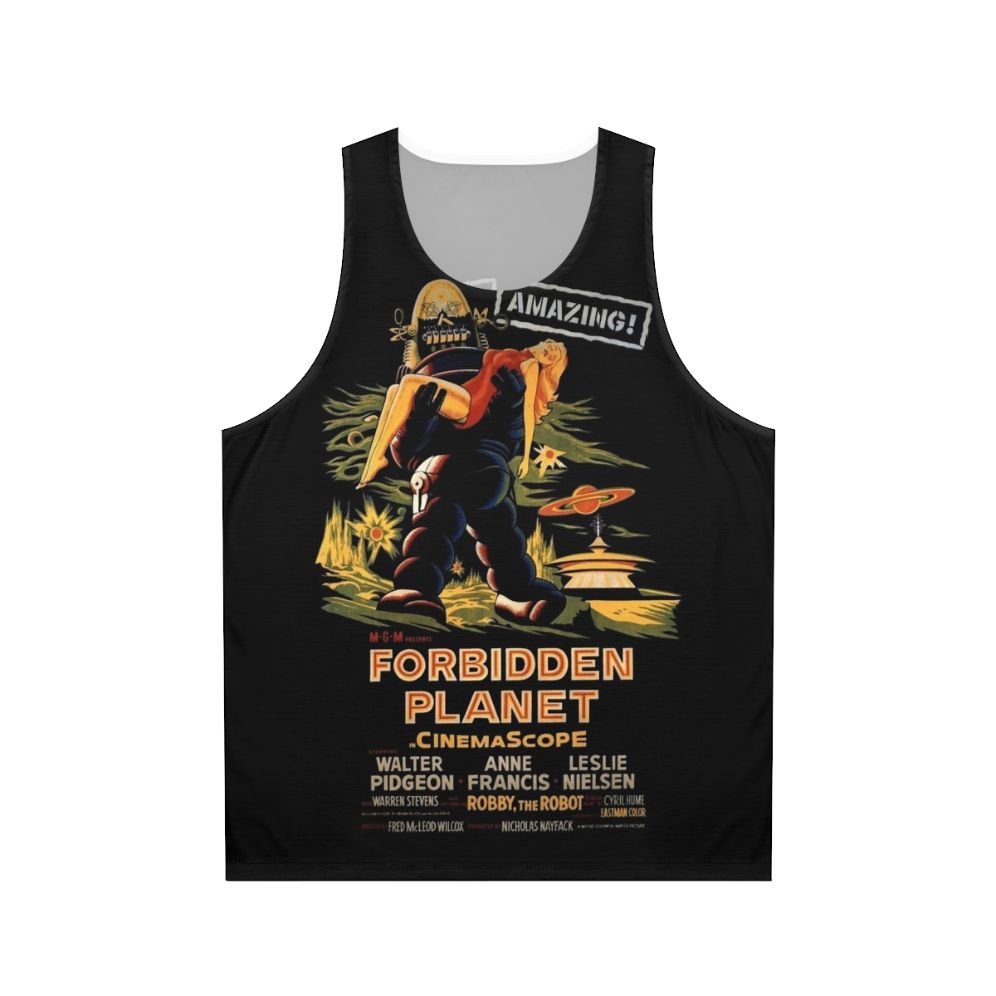 Forbidden Planet Sci-Fi Movie Unisex Tank Top