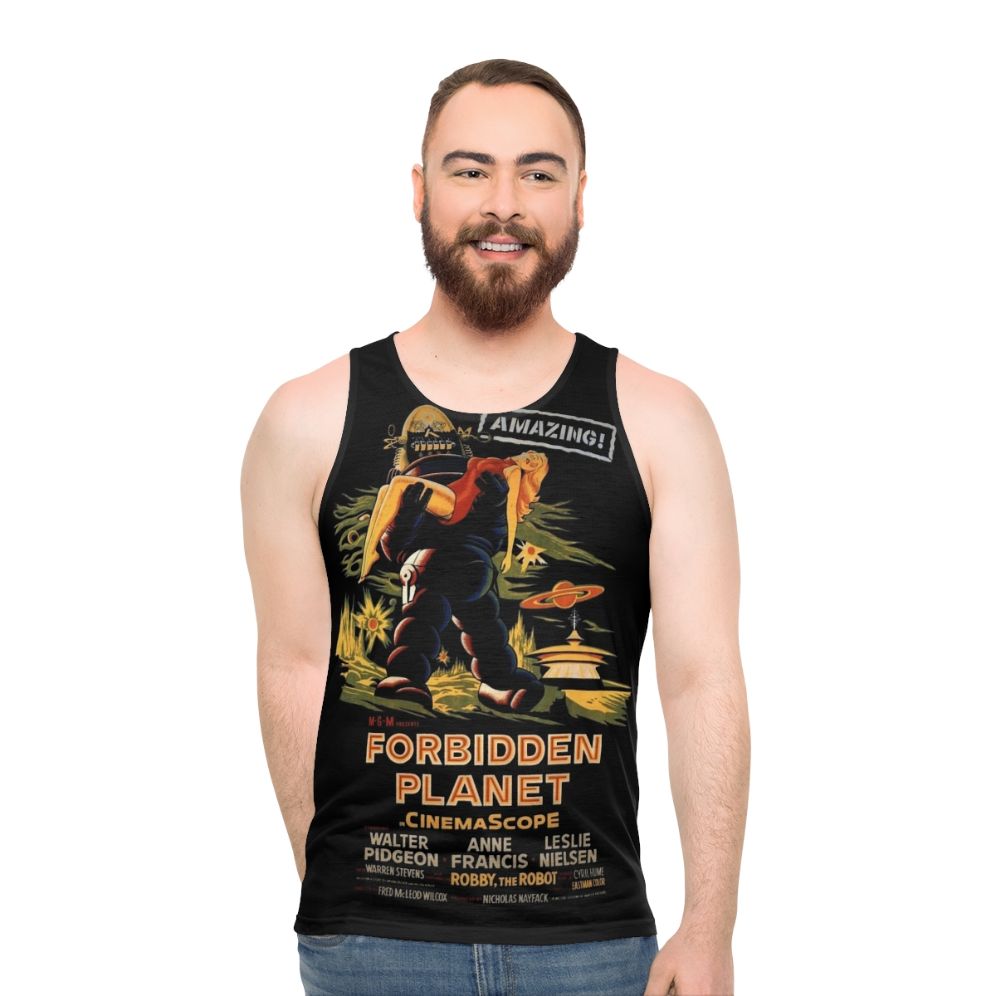Forbidden Planet Sci-Fi Movie Unisex Tank Top
