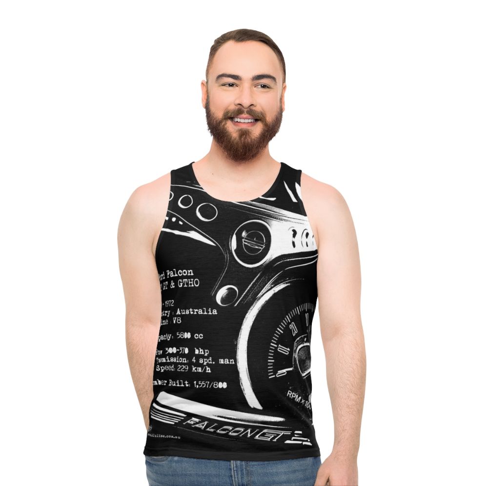 Ford Falcon XY GT GTHO Classic Car Unisex Tank Top