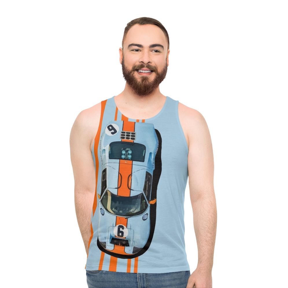 Ford GT40 MK2 1969 Unisex Tank Top