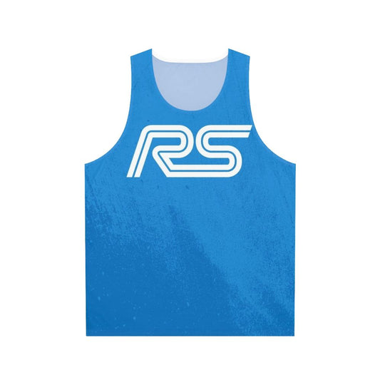 Ford RS Grunge Logo Unisex Tank Top