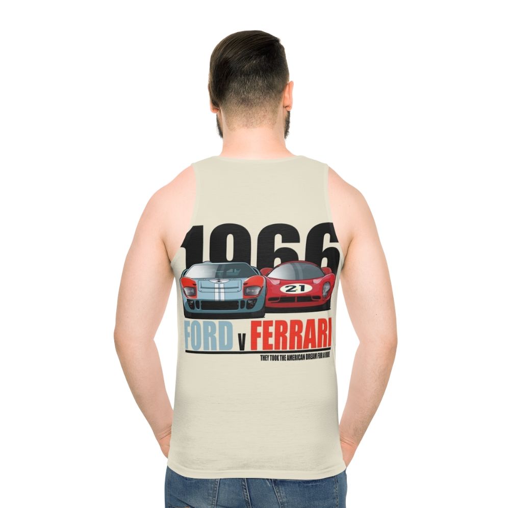Ford vs Ferrari Unisex Tank Top - Le Mans Racing Motorsport