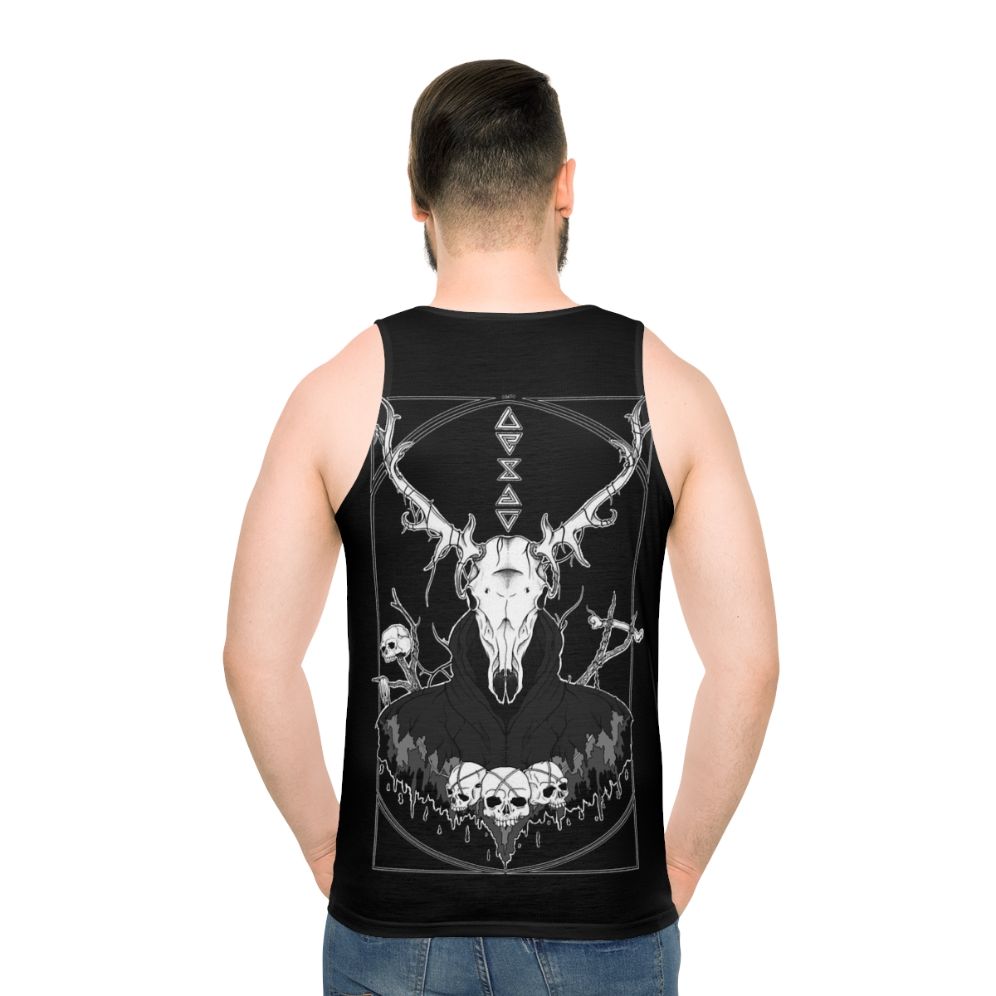 Forest creature unisex tank top with fantasy folklore design