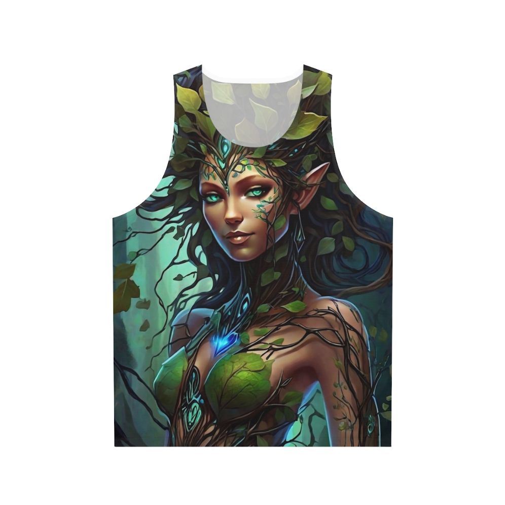 Forest nymph unisex tank top