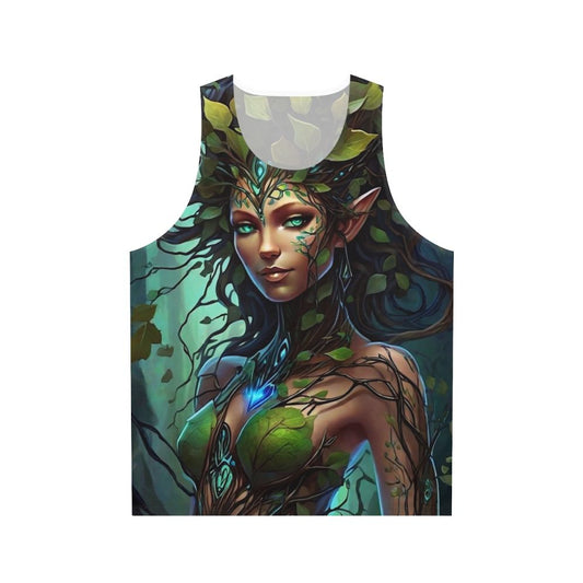 Forest nymph unisex tank top