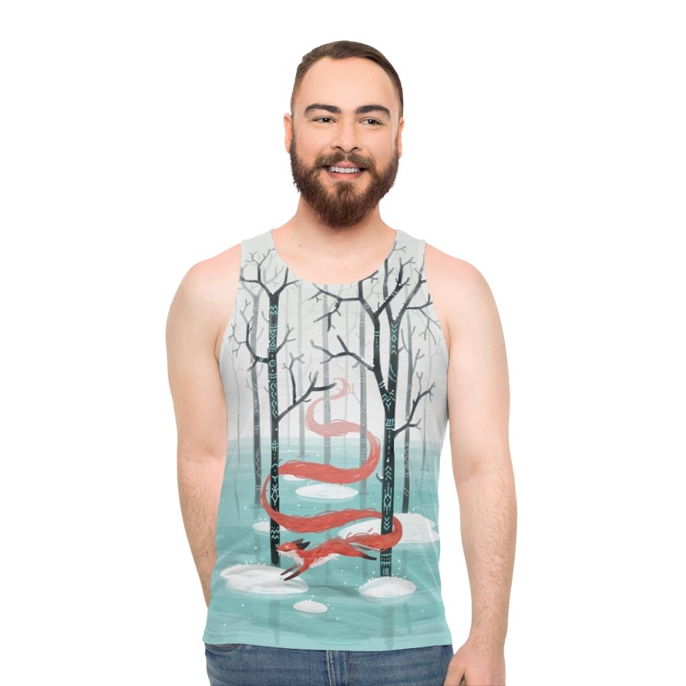 Forest spirit unisex tank top