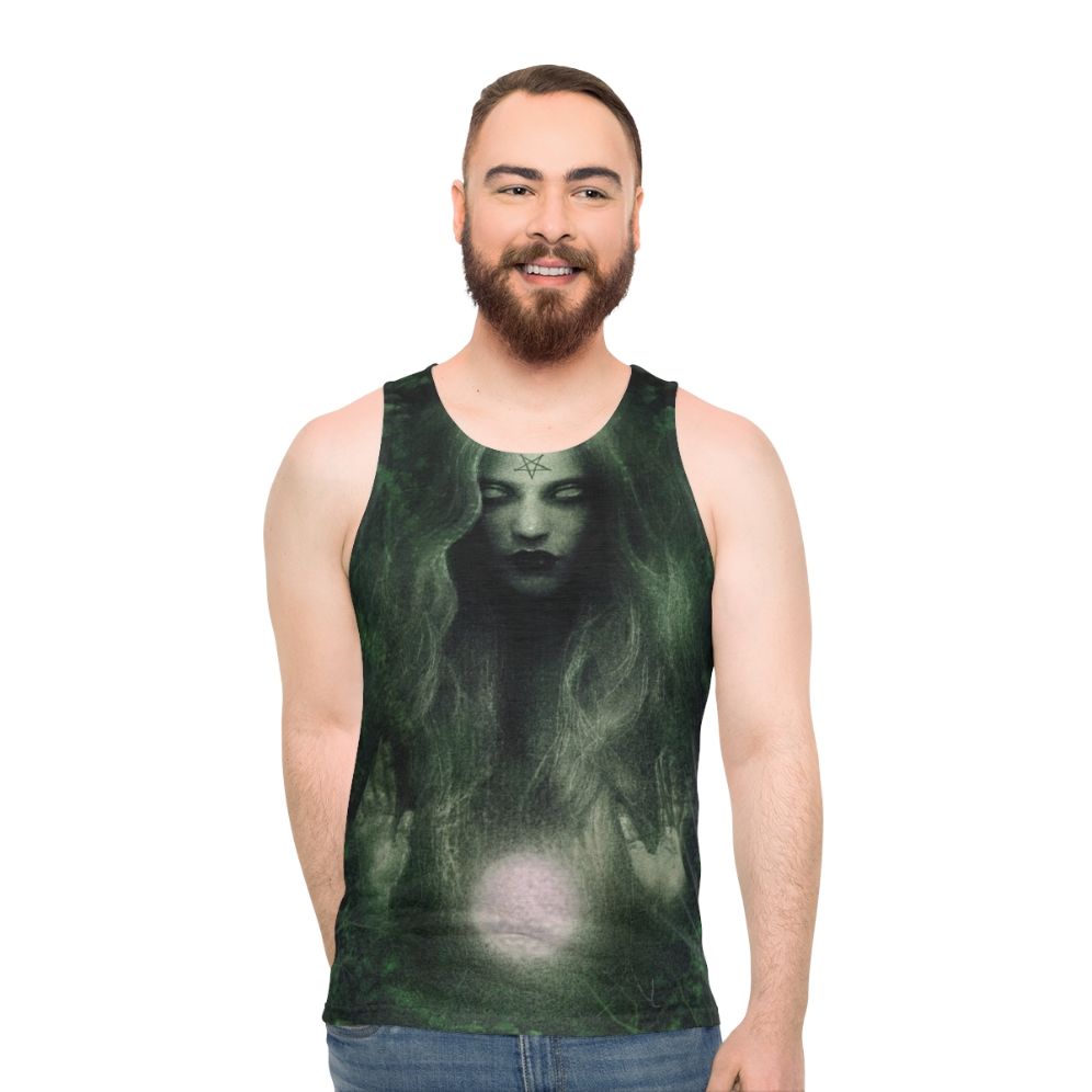 Forest witch unisex tank top
