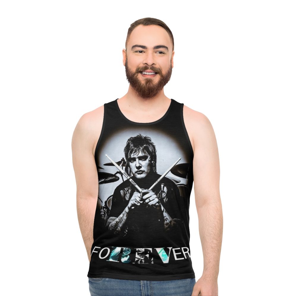 Forever Unisex Music Drummer Tank Top
