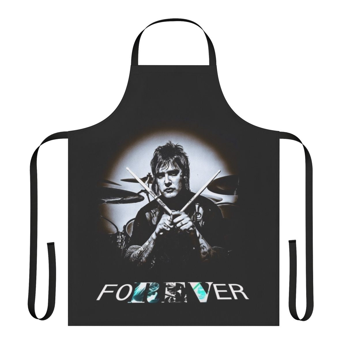 Forevor Apron - A stylish and practical cooking accessory for music enthusiasts and drummers