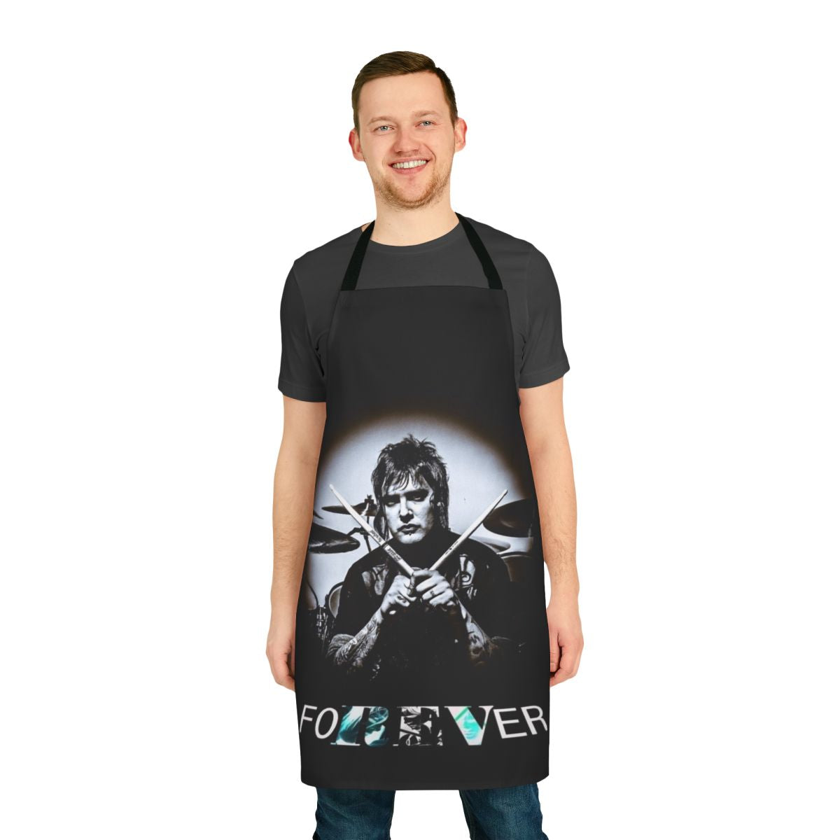 Forevor Apron - A stylish and practical cooking accessory for music enthusiasts and drummers