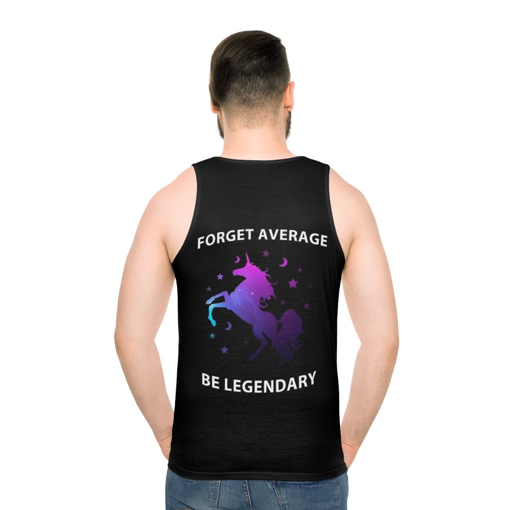 Forget Average Be Legendary Unisex Tank Top
