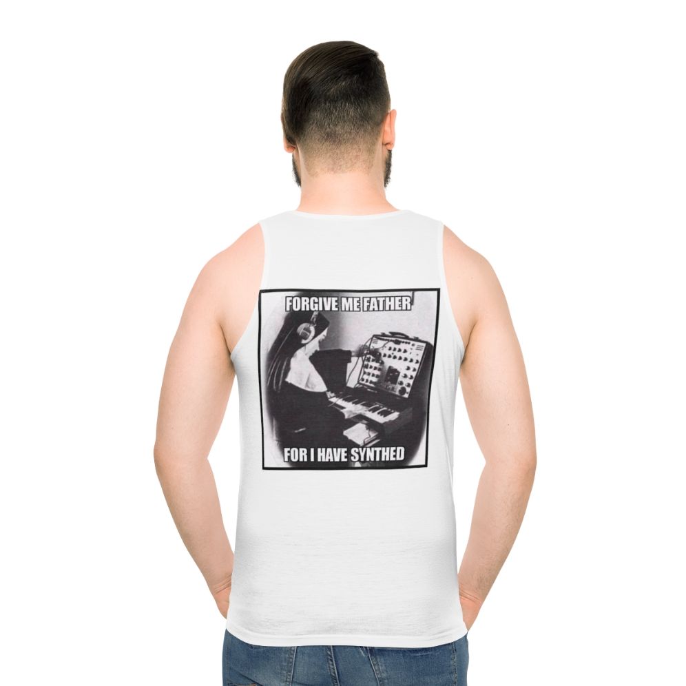 Unisex weekend music artist tank top with inspirational quote pun