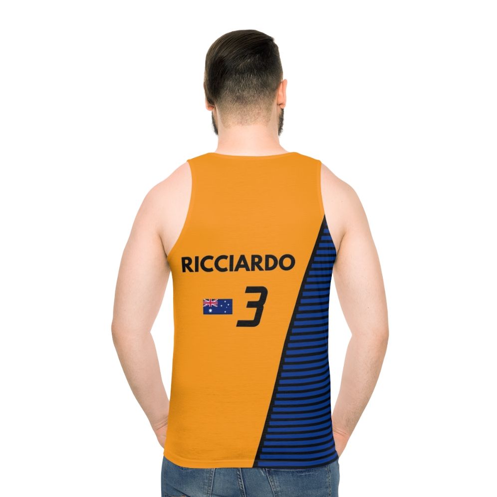 Formula One 2021 Daniel Ricciardo Unisex Race Tank Top