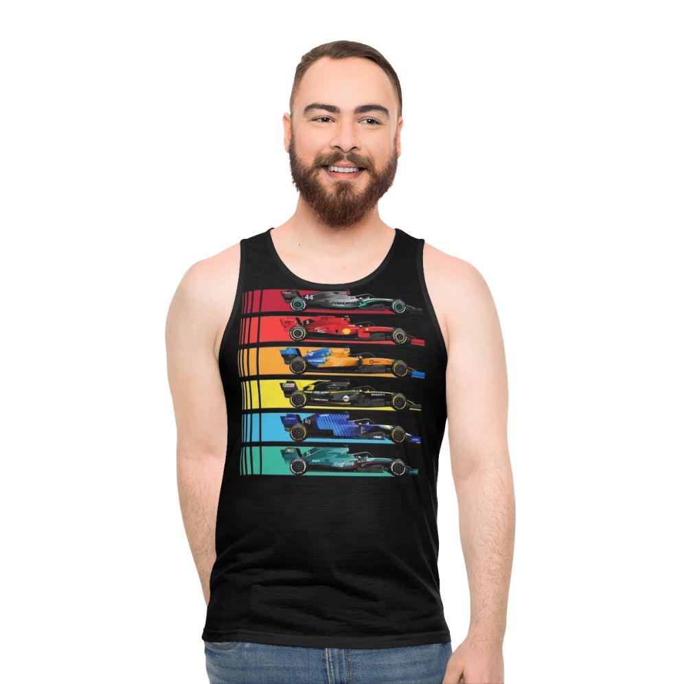 Formula One Racing Cars 2023 Unisex Tank Top
