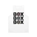 Formula 1 F1 Racing Tyre Wear Pit Box Design Unisex Tank Top