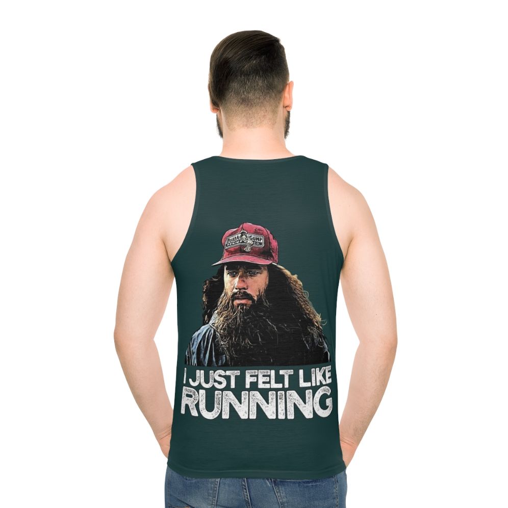 Forrest Gump inspired "I Just Felt Like Running" unisex tank top
