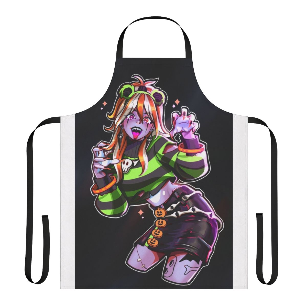 Fortnite-themed apron with team leader design for gaming and cosplay enthusiasts