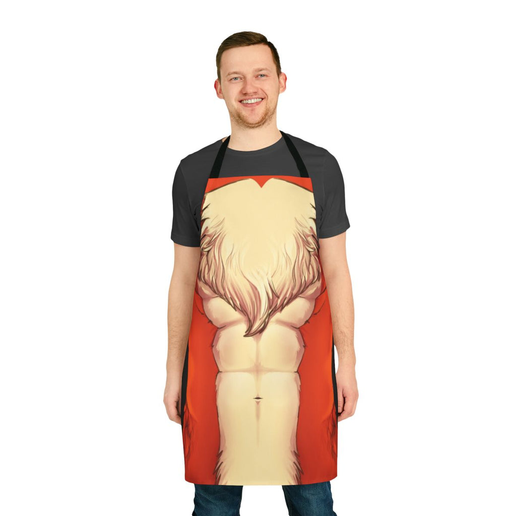 Foxy fox anthropomorphic apron for fandom enthusiasts