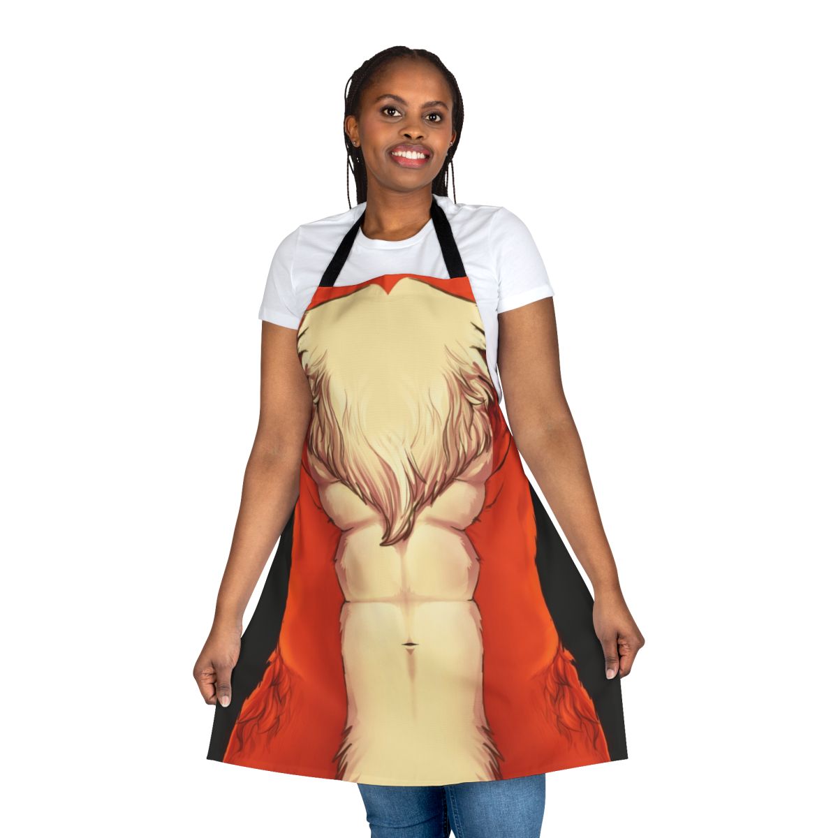 Foxy fox anthropomorphic apron for fandom enthusiasts