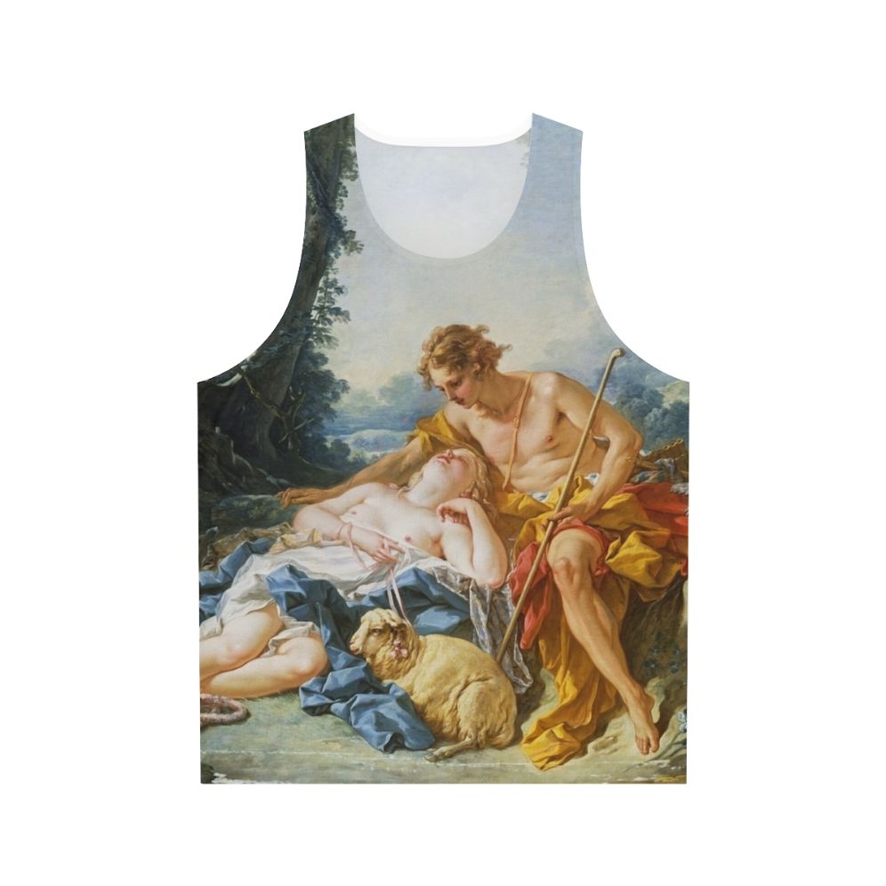 Fran Ois Boucher Daphnis and Chloe classical art unisex tank top