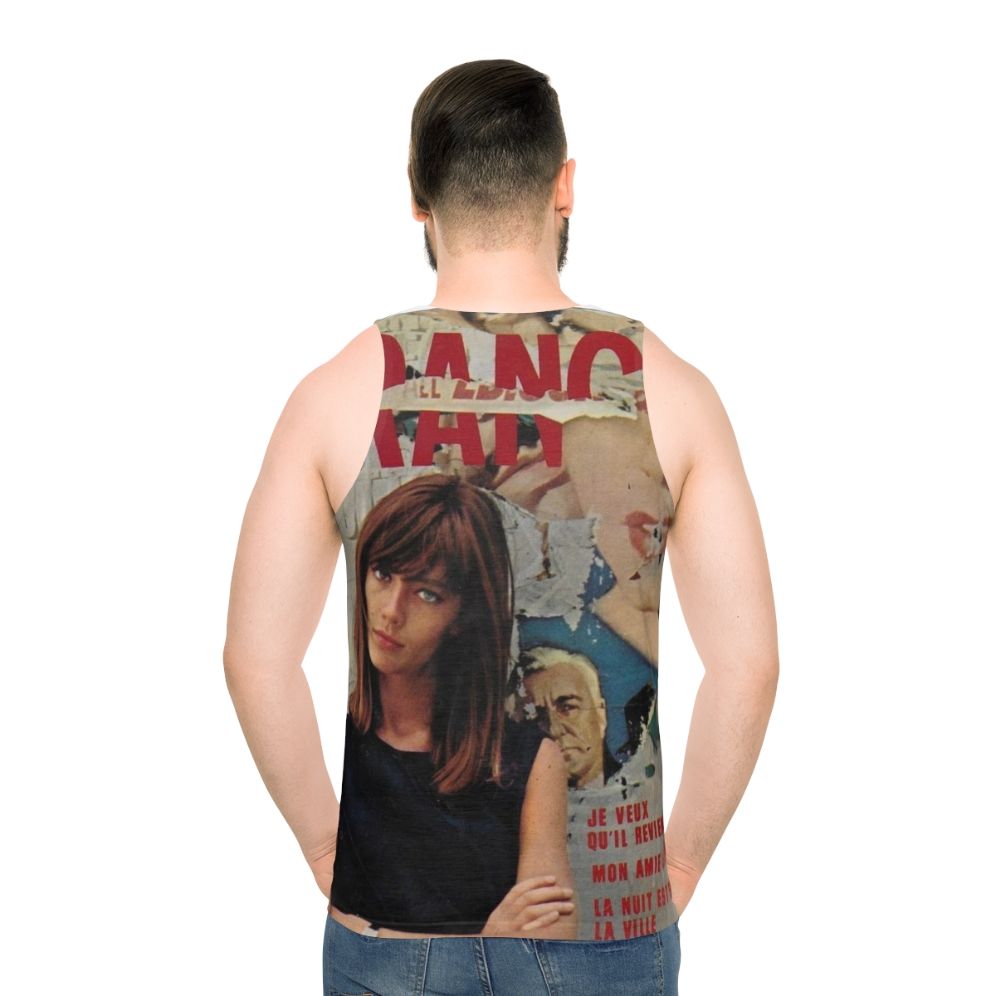 Fran Oise Hardy inspired unisex tank top