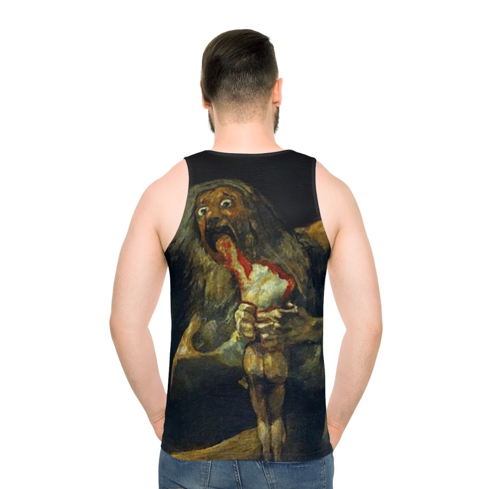 Francisco Goya's 'Saturn Devouring His Son' Unisex Tank Top