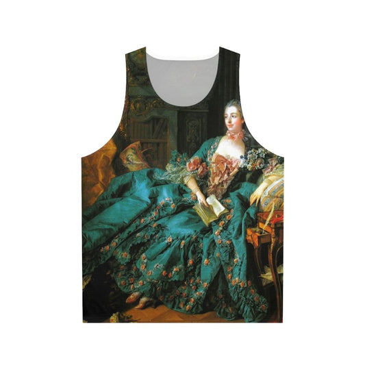 Francois Boucher Madame de Pompadour Unisex Tank Top