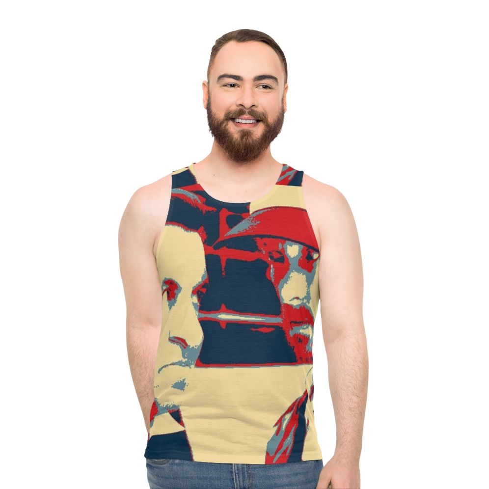Frank The Fixer Van Zandt Hammer Unisex Tank Top