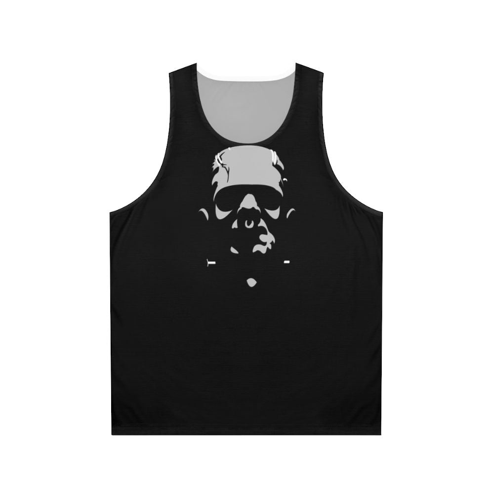 Frankenstein unisex tank top with monster design