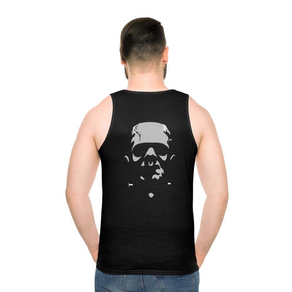 Frankenstein unisex tank top with monster design