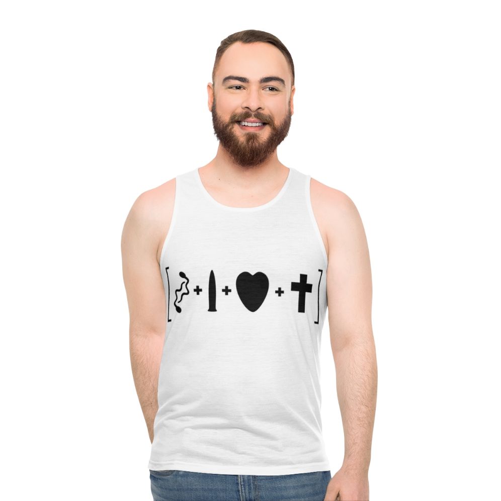 Frankie Goes to Hollywood 80s music band merch unisex tank top