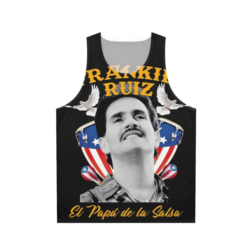 Frankie Ruiz Salsa Music Unisex Tank Top