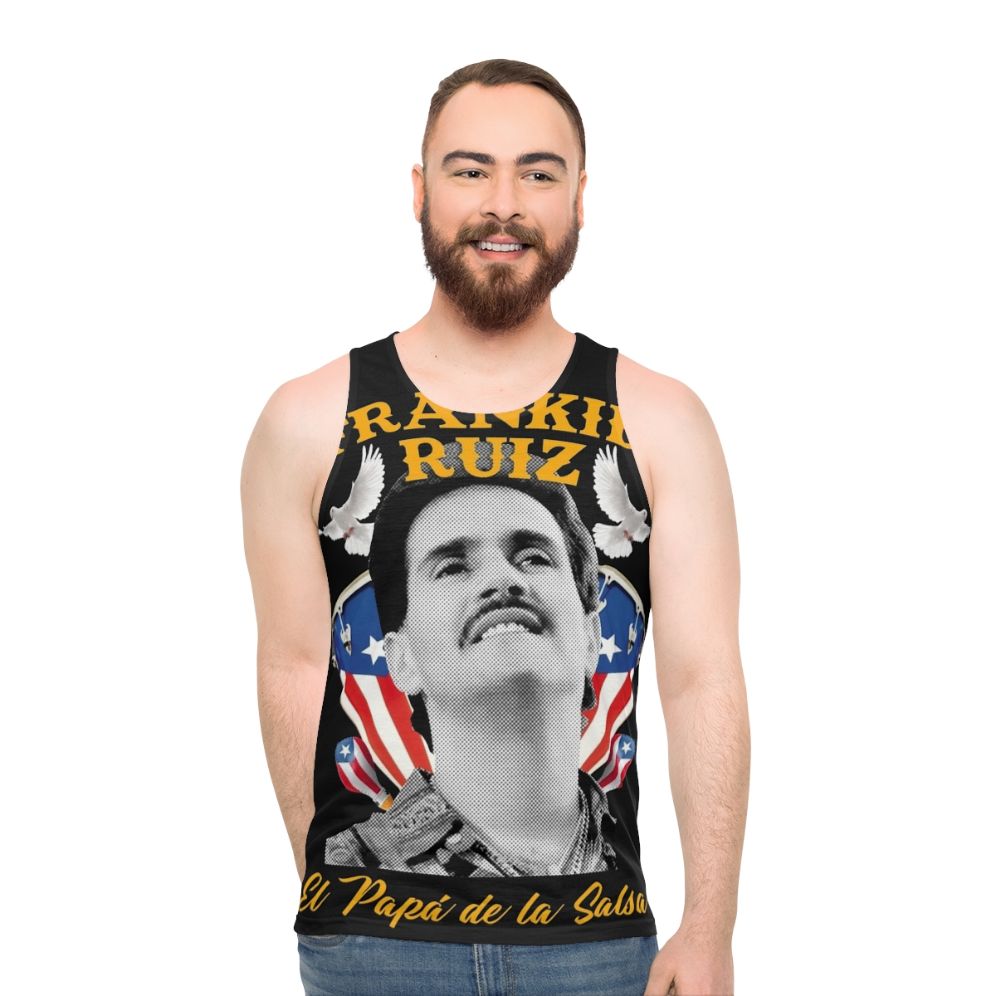 Frankie Ruiz Salsa Music Unisex Tank Top