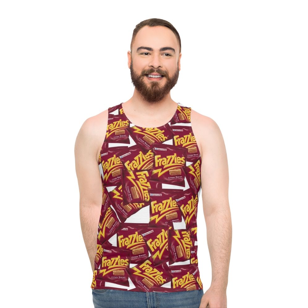 Frazzles Unisex 100% Cotton Tank Top