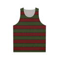 Freddy Krueger Red Green Knit Unisex Tank Top