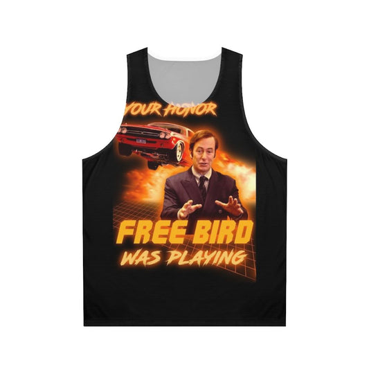 Free Bird Unisex Graphic Tank Top