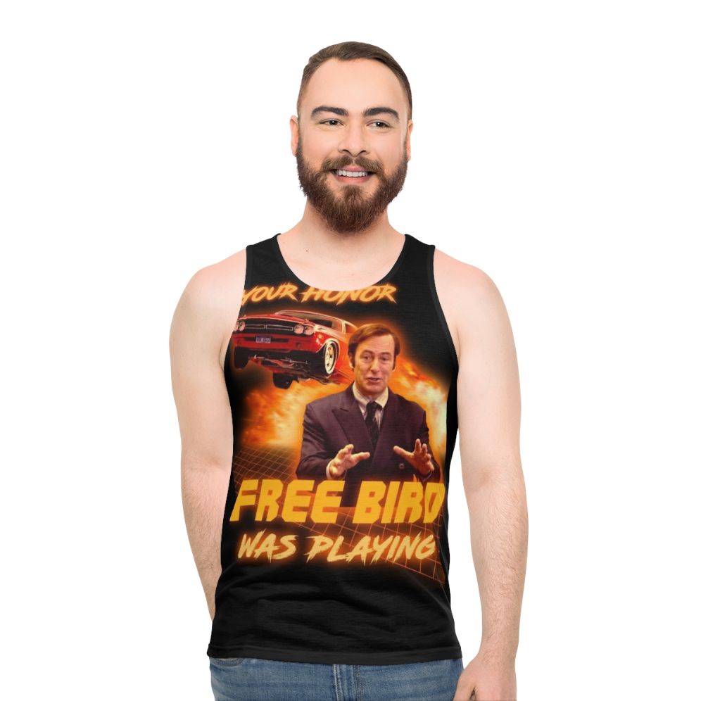 Free Bird Unisex Graphic Tank Top
