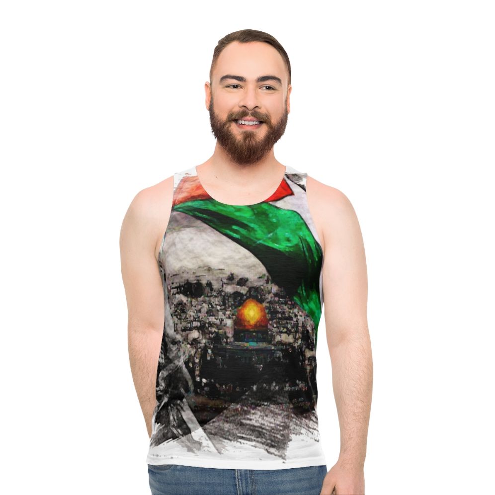 Unisex Free Palestine Gaza Tank Top