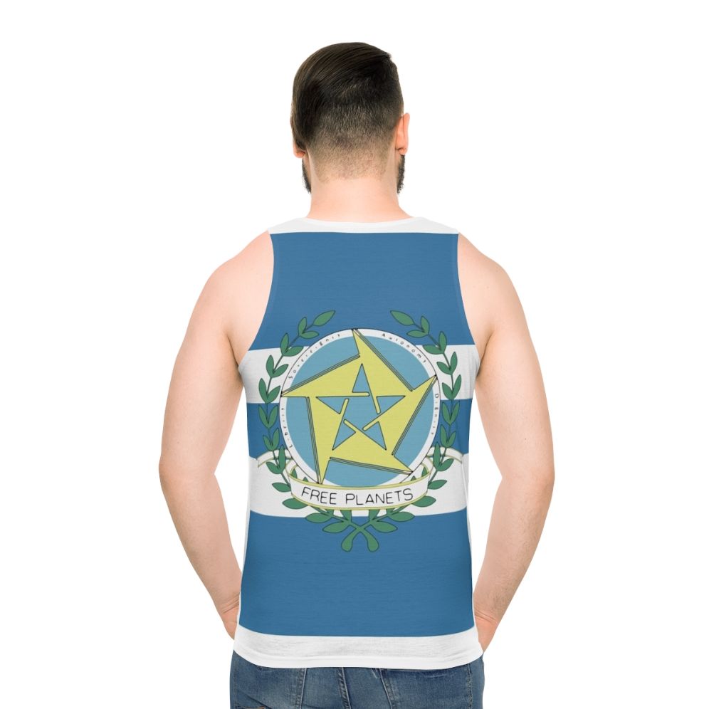 Unisex Free Planets Alliance Anime Tank Top