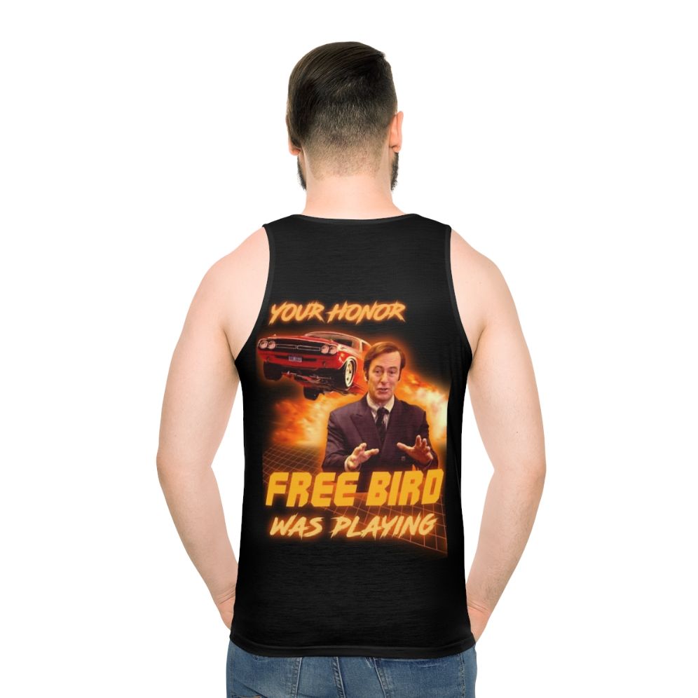Freebird unisex graphic tank top