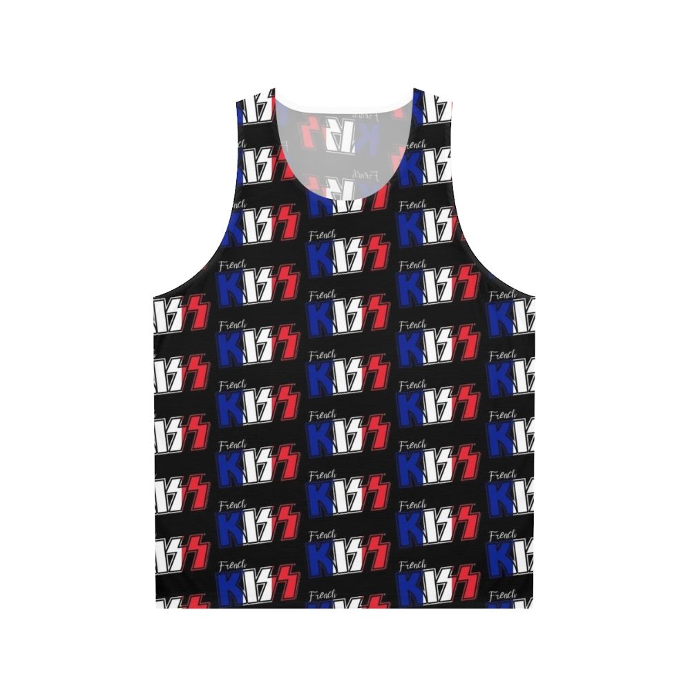 French Kiss The Band Logo Dark Unisex Tank Top