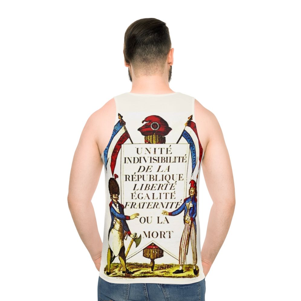 Vintage French Revolution Unisex Tank Top