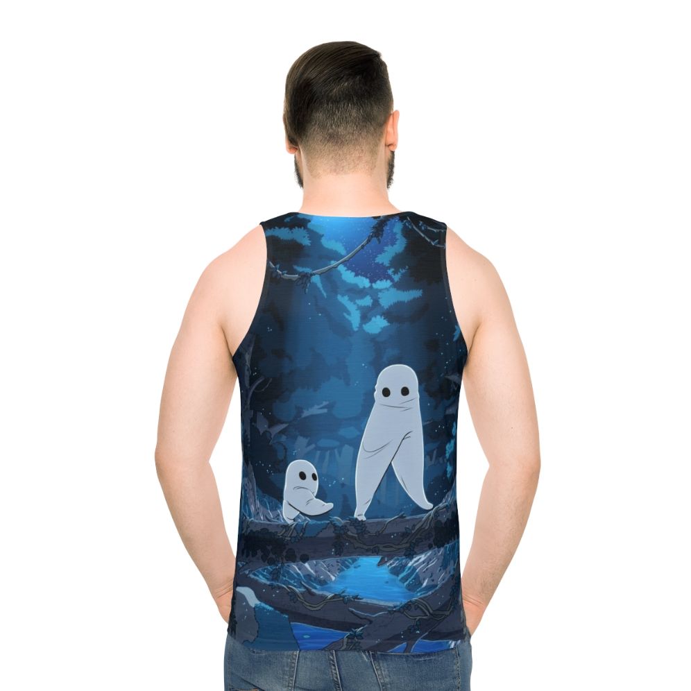 Fresno Nightcrawler Unisex Blue Forest Tank Top