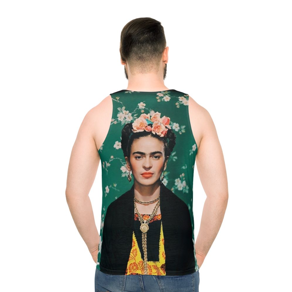 Frida Kahlo Feminist Vogue Portrait Unisex Tank Top