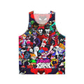 Friday Night Funkin' characters unisex tank top