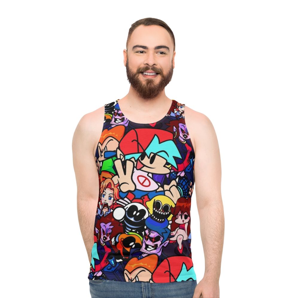 Friday Night Funkin Collage Tank Top