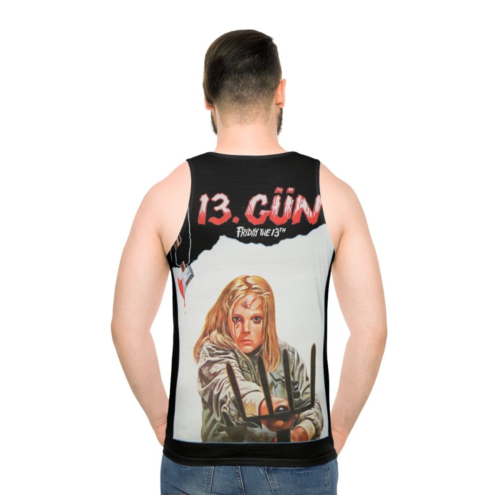 Friday the 13th Part 2 Jason Voorhees Horror Movie Unisex Tank Top