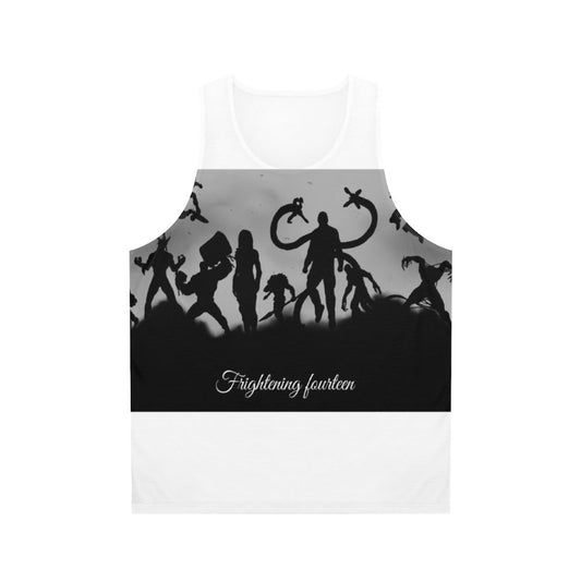Frightening Spider Villains Unisex Tank Top