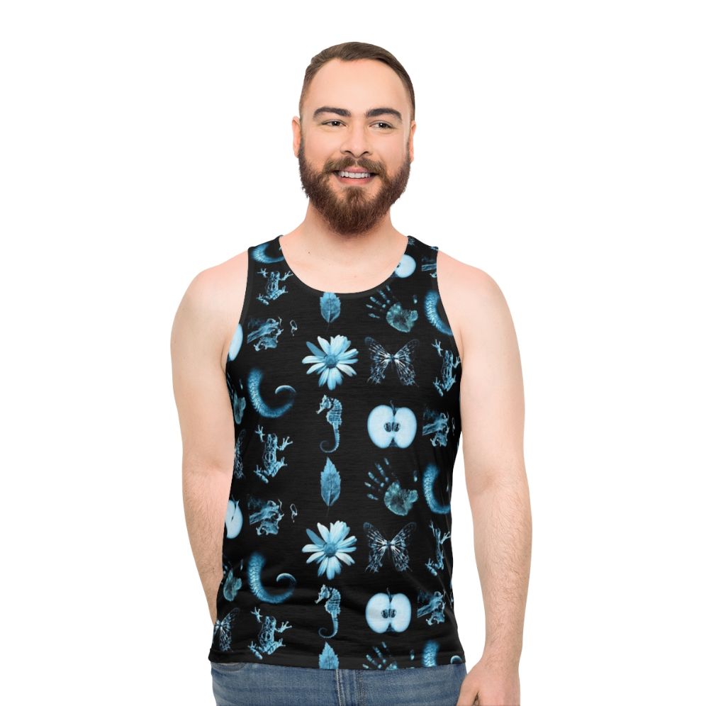 Fringe Glyph Symbols Unisex Tank Top